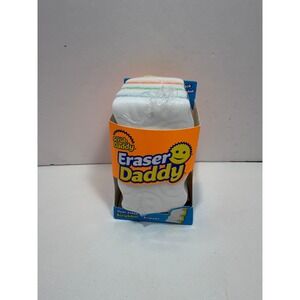 Scrub Daddy Eraser Daddy 4 Count Dual-Sided Scrubber Eraser Sponge Multi-Color